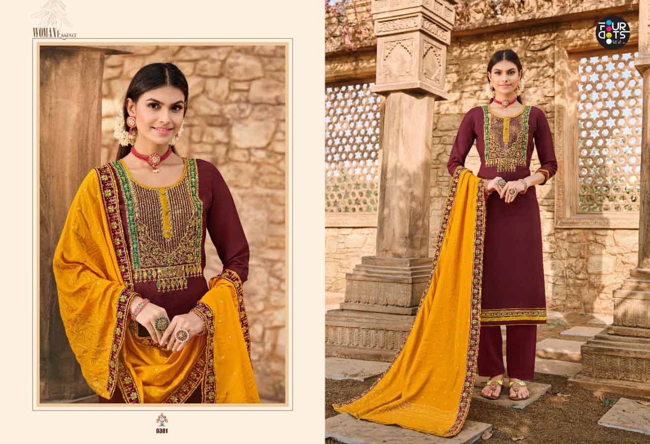 Manjari Vol-3 Parampara Silk Salwar Kameez Set Manjari Vol-3 Parampara Silk Salwar Kameez Set